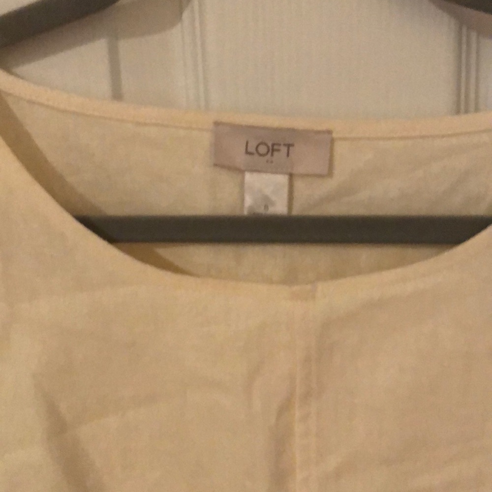 Ann Taylor Loft linen sundress